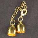 Verschluss Verlängerung gold glanz, 4 mm